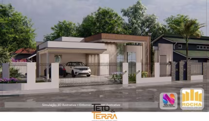 Casa á venda no Loteamento Bosque da Mata com 157m², 3 dormitórios,churrasqueira