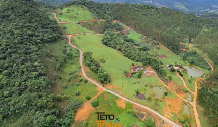 Lotes Condomínio Rural fechado no Moura em Canelinha, lotes a partir de 3.484m²