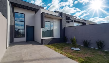 Casa com 3 quartos à venda na Rua Bálsamo, 231, Eucaliptos, Fazenda Rio Grande por R$ 420.000