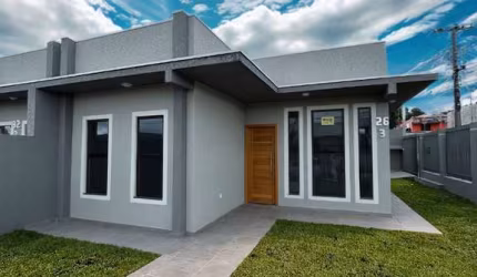 Casa com 3 quartos à venda na Rua Santa Regina, 59, Santa Terezinha, Fazenda Rio Grande por R$ 480.000