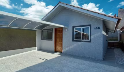 Casa em condomínio fechado com 2 quartos à venda na Rua Líbia, 289, Nações, Fazenda Rio Grande por R$ 255.000