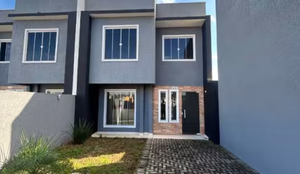 Casa com 3 quartos à venda na Rua das Gardênias, 400, Eucaliptos, Fazenda Rio Grande por R$ 460.000