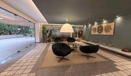 excelente apartamento com 256M²,  4 suítes, 3 salas, ampla varanda, dependência com 2 quartos, 3 ga