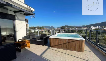Cobertura com 2 dormitórios para alugar, 119 m² por R$ 8.400,00/mês - Morro das Pedras - Florianópolis/SC