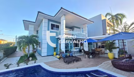Condomínio Reserva Ecoville - Casa com 5 suítes, em Condomínio fechado , Lauro de Freitas/BA