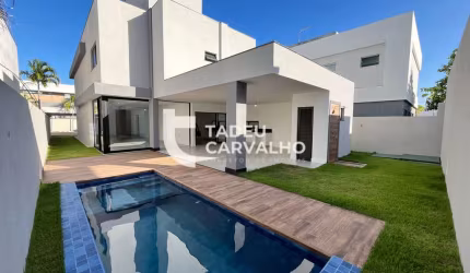 Residencial Porto Real - Casa nova com 4 suítes na Av. Prsicila Dutra, em Buraquinho, Lauro de Freitas/BA