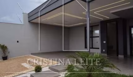 Casa Nova para Venda em Santa Bárbara d`Oeste, Reserva Centenário, 3 dormitórios, 1 suíte, 3 banheiros, 4 vagas