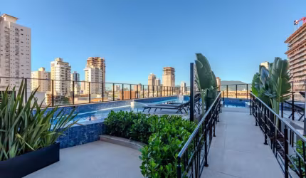 Finamente mobiliado, decorado e com vista mar, facilidade no pagamento