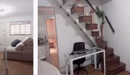 SOBRADO - 2 QUARTOS - 55 m² - CHACARA CALIFÓRNIA