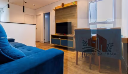 Apartamento com 2 dormitórios 1 vaga lazer na Enseada