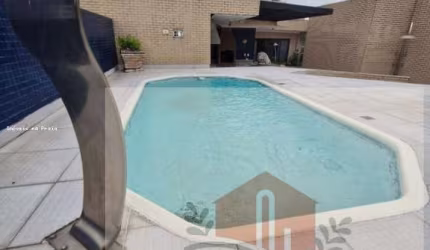 Cobertura penthouse com 5 dormitórios 2 vagas piscina lado praia na Enseada - Tortugas