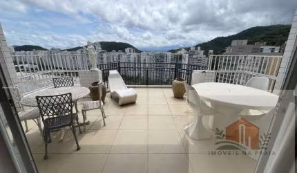 Cobertura duplex com 6 suítes terraço vista para o mar 2 vagas - Morro do Maluf - Pitangueiras