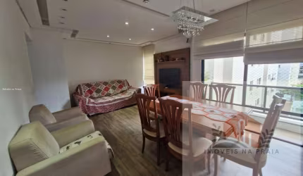 Apartamento reformado com 2 dormitórios 1 vaga lazer lado praia na Enseada - Tortugas