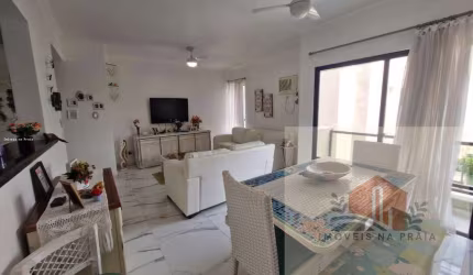 Apartamento reformado com 3 dormitórios 1 vaga lazer lado praia na Enseada - Tortugas