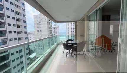 Apartamento com 3 dormitórios varanda gourmet vista para o mar lazer 1 vaga na Pitangueiras