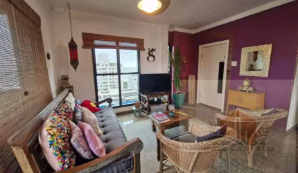 Apartamento com 3 suítes 1 vaga com vista para o mar no Tombo