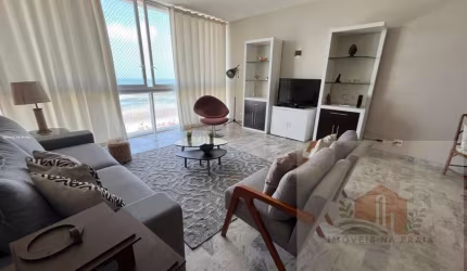 Apartamento com 4 dormitórios 1 vaga frente ao mar com vista na Pitangueiras