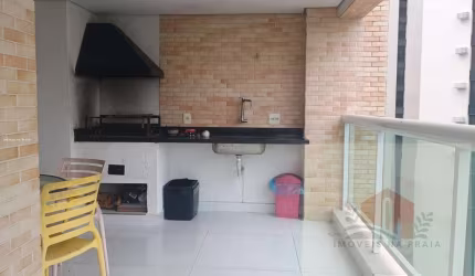 Apartamento com 2 dormitórios 2 vagas varanda gourmet lazer vista para o mar nas Astúrias