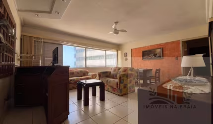 Apartamento com 3 dormitórios frente ao mar 1 vaga nas Astúrias
