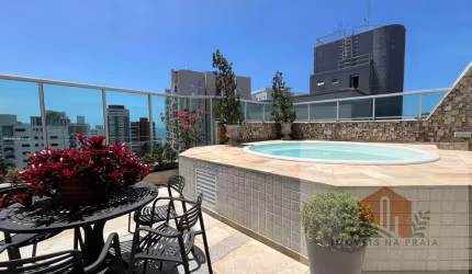 Cobertura duplex reformada com 3 suítes lazer 1 vaga nas Astúrias