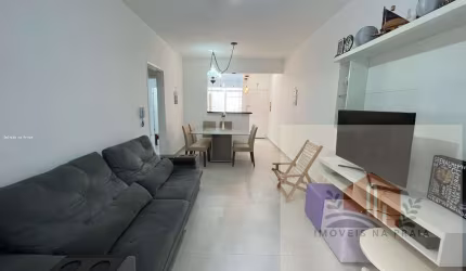 Apartamento reformado 2 dormitórios 1 vaga vista para o mar na Barra Funda - Pitangueiras
