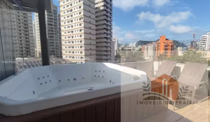 Cobertura Duplex para Venda em Guarujá, Vila Luis Antônio, 3 dormitórios, 1 suíte, 3 banheiros, 1 vaga