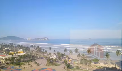 Apartamento com 3 dormitórios lazer 2 vagas vista para o mar na Enseada