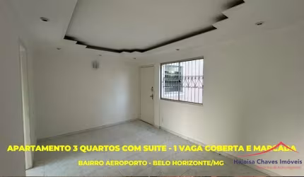 Apartamento com 3 quartos para alugar na Noraldino Lima, 389, Aeroporto, Belo Horizonte por R$ 2.250