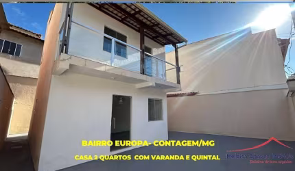 Casa em condomínio fechado com 2 quartos para alugar na Rua Nossa Senhora da Conceição, 936, Europa, Contagem por R$ 1.900
