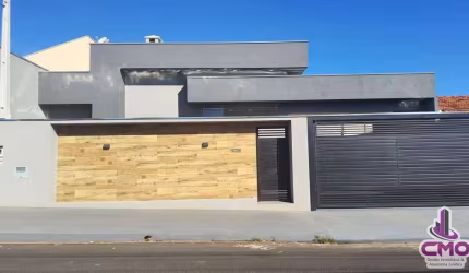 Casa para Venda em Bady Bassitt, Jardim Panorama, 3 dormitórios, 1 suíte, 2 banheiros, 2 vagas