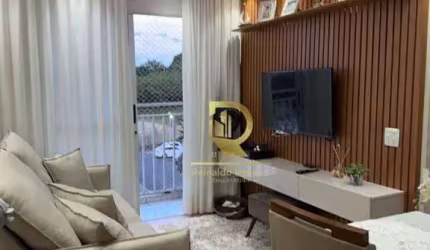Apartamento SEMI MOBILIADO, 2 dormitórios, 52m²  à venda, por R$ 340.000,00 – Condomínio Reserva do Bosque Ecoclub - Sorocaba/SP