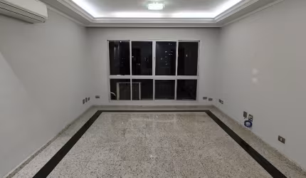 ALUGUEL DE BELÍSSIMO APARTAMENTO NA PRAIA  DE 160m2 DE 3 DORMS COM UMA SUÍTE E CLOSET COM DEPENDÊNCIA COMPLETA E VAGA DEMARCADA NA PONTA DA PRAIA EM SANTOS-SP