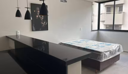 Studio mobiliado para locação no Centro de Taubaté- SP