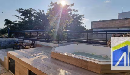 Cobertura,4 quartos, alugar, 300 m² por R$ 7.252/mês - Recreio dos Bandeirantes - Rio de Janeiro/RJ