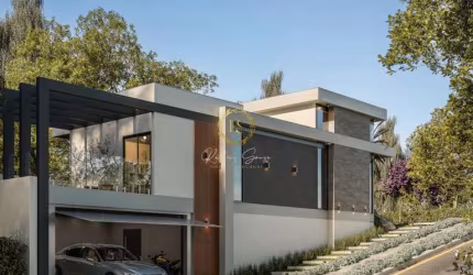 Belíssima casa 3 dormitórios Modelo Contemporâneo /Em construção.