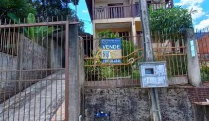 Sobrado à venda em Nova Santa Rita, Centro - Churrasqueira, Varanda, Jardim