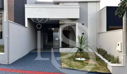 Casa à venda em Cambé, Loteamento Morada das Flores, com 3 quartos, com 88 m²