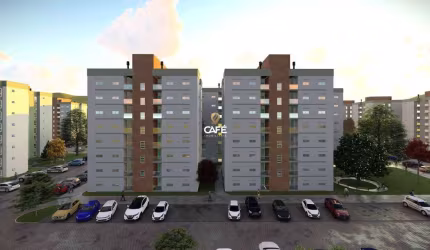 Residencial Morada do Leste, Camobi, Apartamentos 2 dormitórios, Sacada com Chur