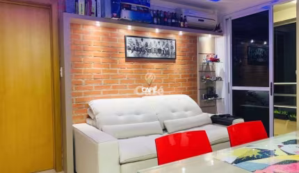 Apartamento, 1 Dormitório, 1 Banheiro, 1 Vaga, Sacada, Churrasqueira, Mobiliado,