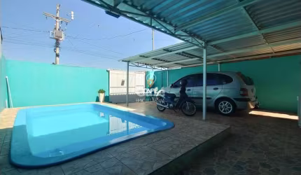 Casa, 3 Dormitórios, 1 Banheiro, 2 Vagas, Piscina, Camobi