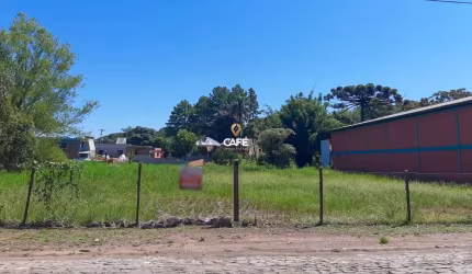 Terreno de frente para rua principal da Vila Catani