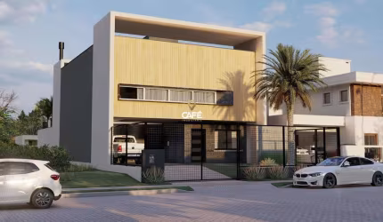 Casa alto padrão em construção no Bairro São José.