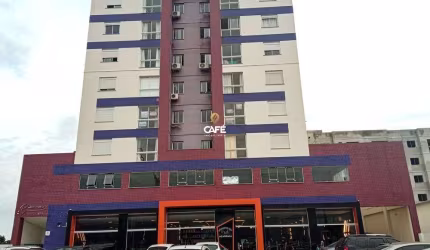 Apartamento Em Camobi De 1 Dormitório, Sala e Cozinha Integradas, Banheiro Socia