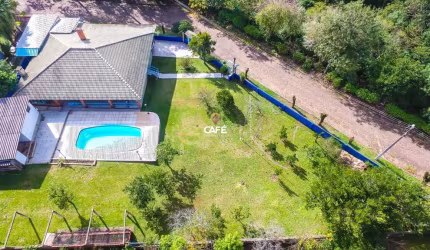 Exclusividade- Refúgio em Itaara- Casa 2 dormitórios, com piscina e amplo pátio;