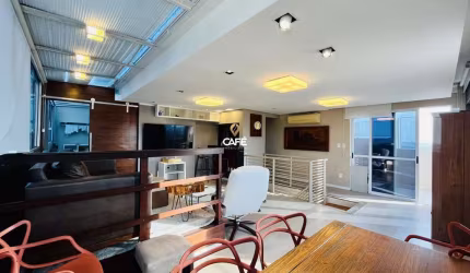 Cobertura, Duplex, 3 Dormitórios, 1 Suíte, Mobiliada, Medianeira