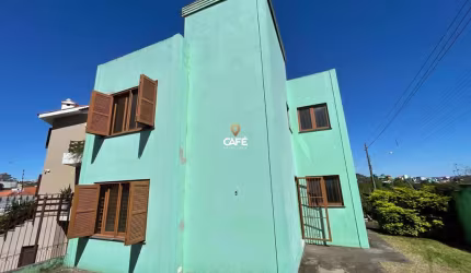 Apartamentos no Bairro Noal, 2 dormitórios, 1 banheiro e 1 box de garagem;