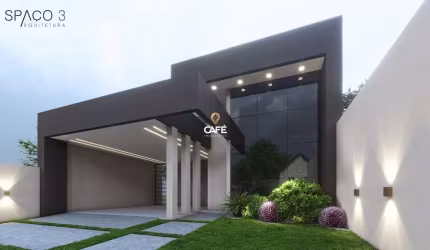 Casa em construção com 159m² privativos — próxima ao Hospital Regional