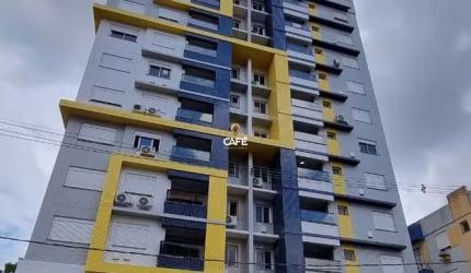 Apartamento com 02 dormitórios (01 suíte), sacada integrada, churrasqueira e box