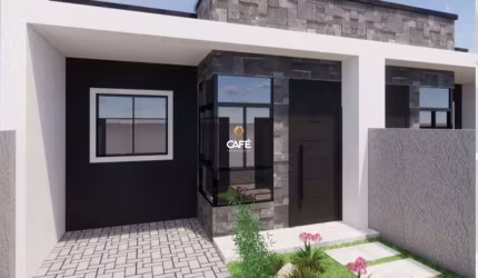 Casa geminada, de 2 dormitórios no Galápagos Residencial