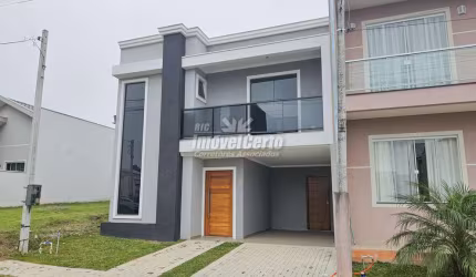 Casa em condomínio fechado com 3 quartos à venda na Rua Ângelo Tozim, Campo de Santana, Curitiba, 142 m2 por R$ 730.000